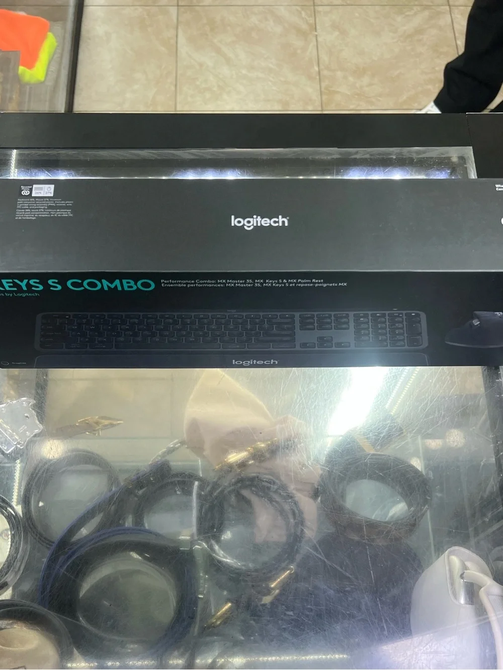 Logitech MX Keys S Wireless Backlit Keyboard Graphite Bluetooth USB-C BRAND NEW